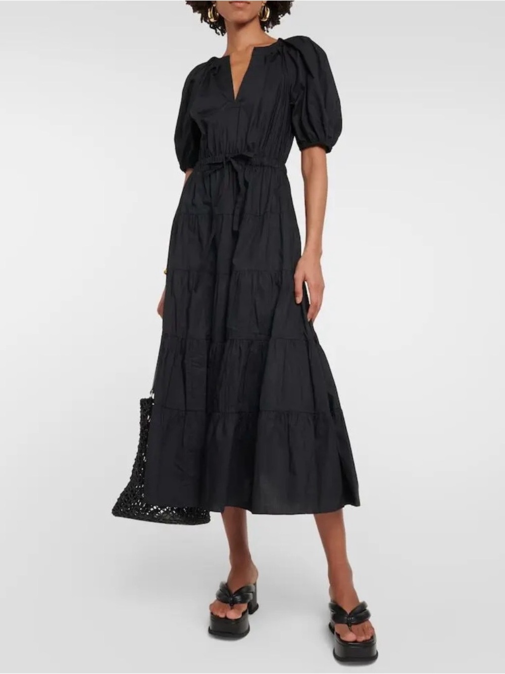 Ulla Johnson Olina Dress Black Size 8